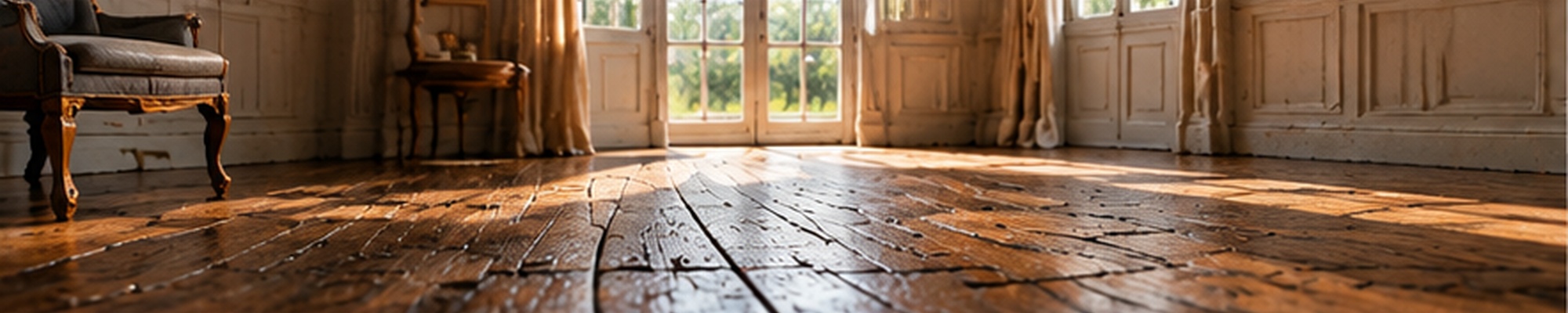 Réparation et rénovation de parquet ancien
