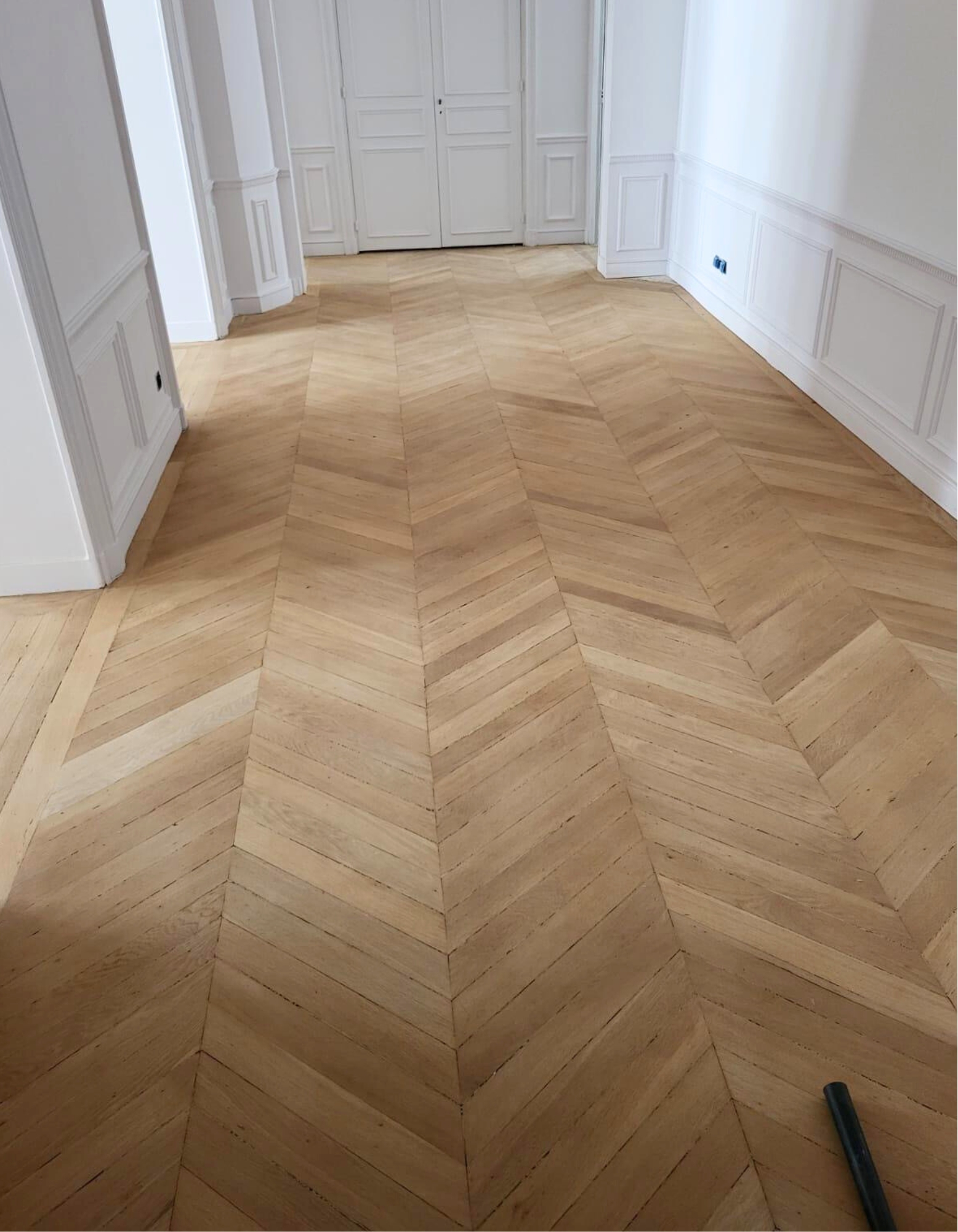 Réalisation de parquet à Paris – chantier PPdP 9