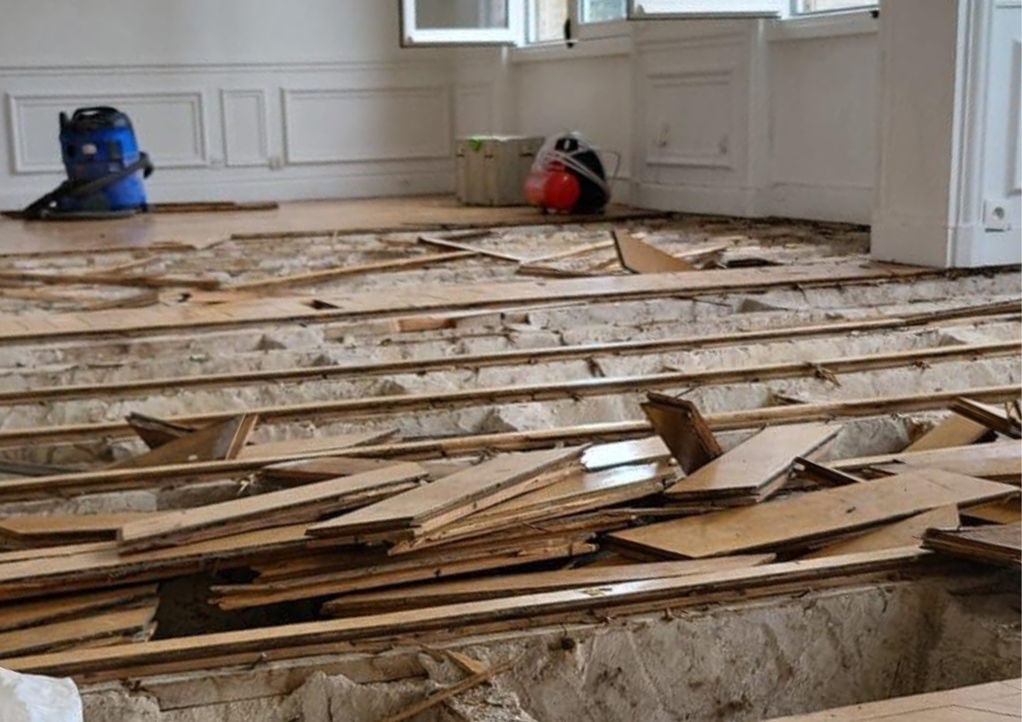 Réparation de parquet à Paris